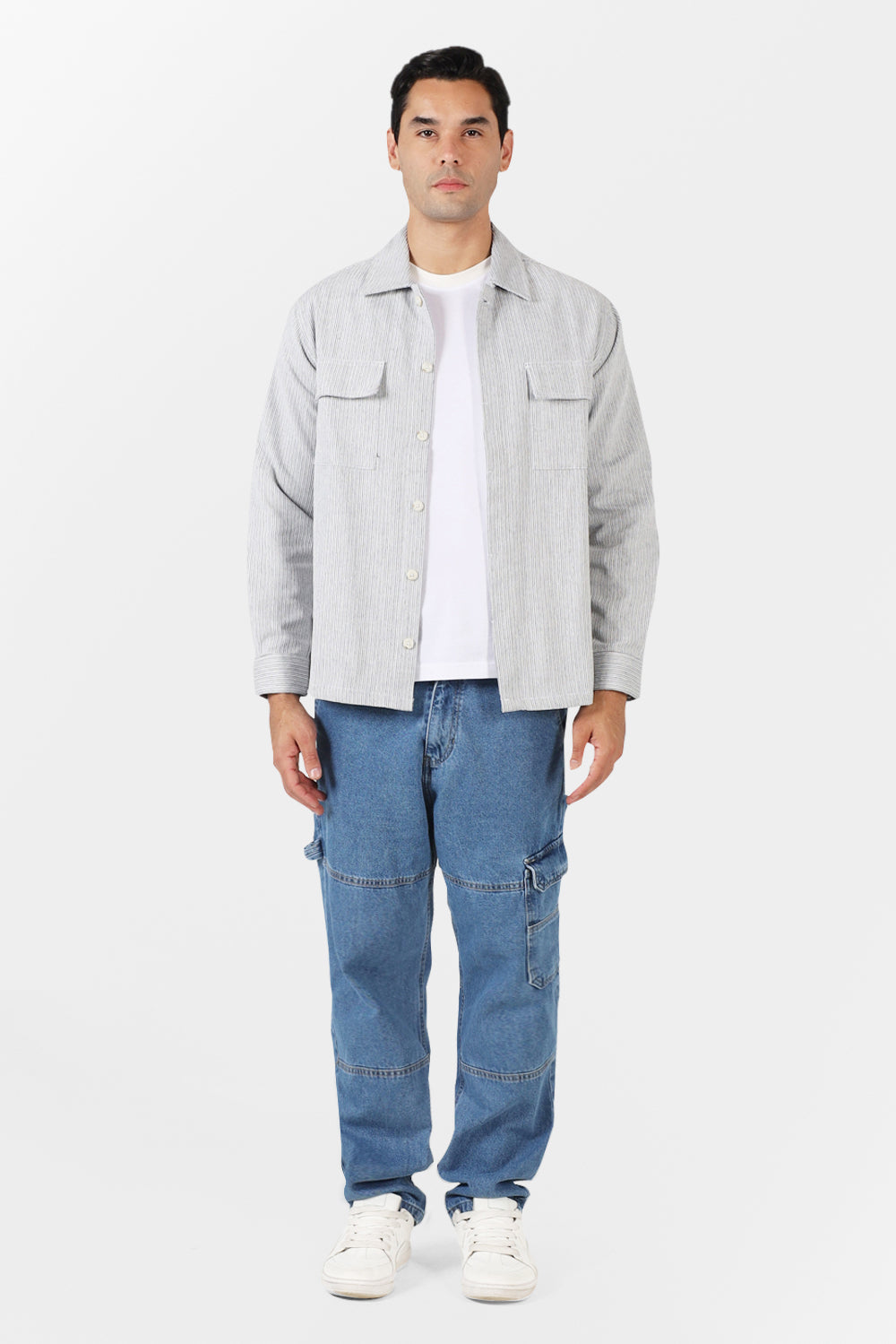 Striped Overshirt