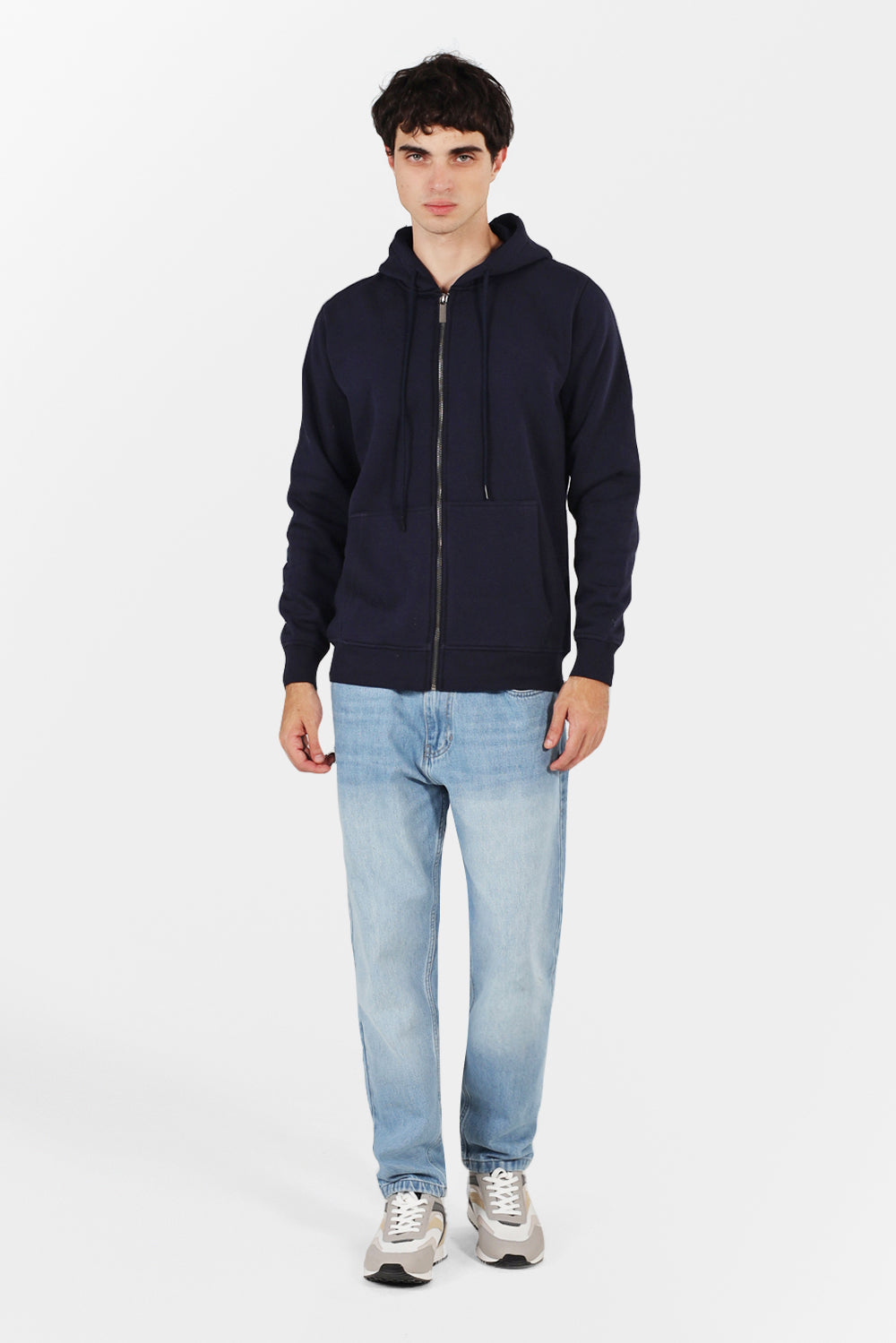 Full Zipper Hoodie Sweatshirt