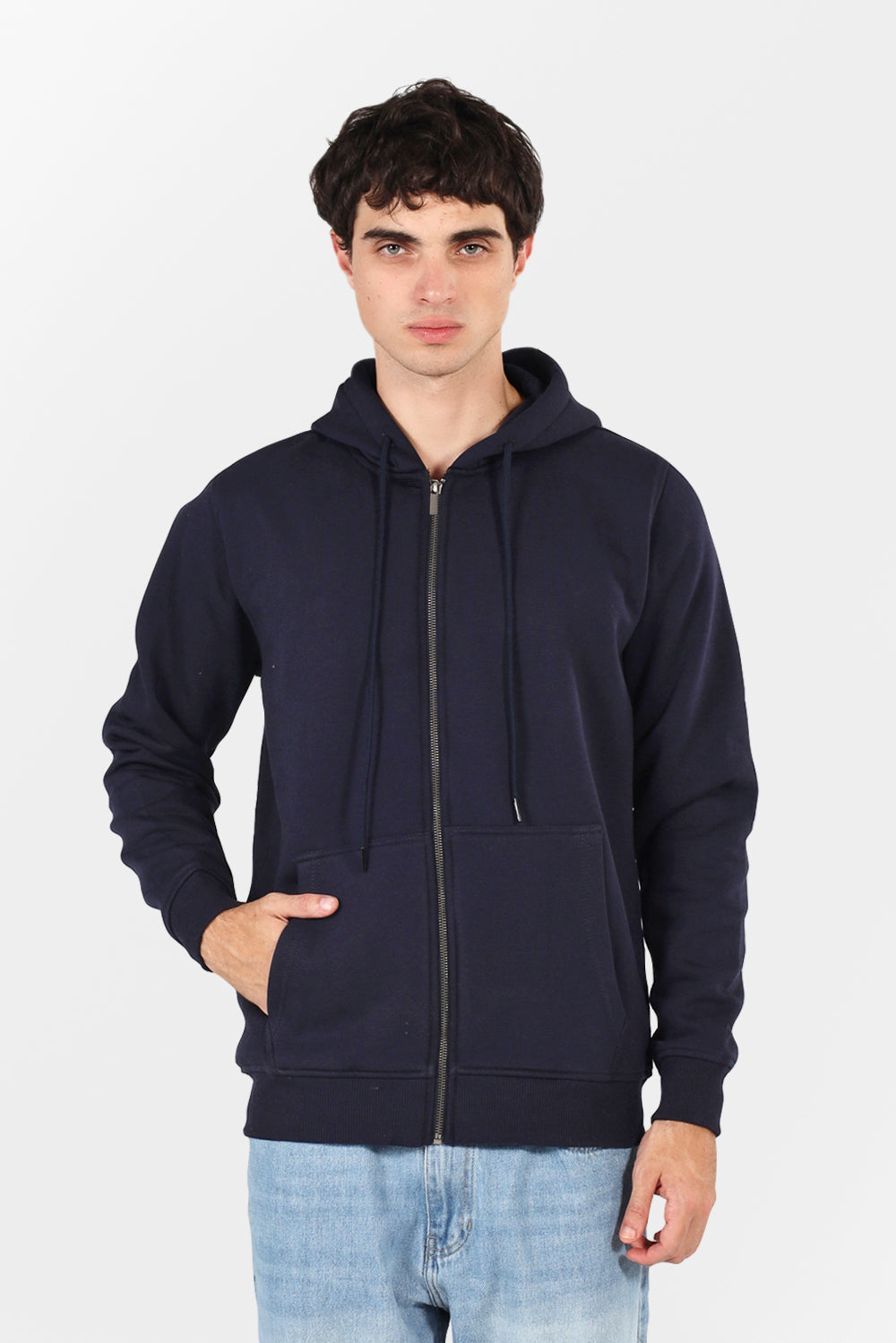 Full Zipper Hoodie Sweatshirt