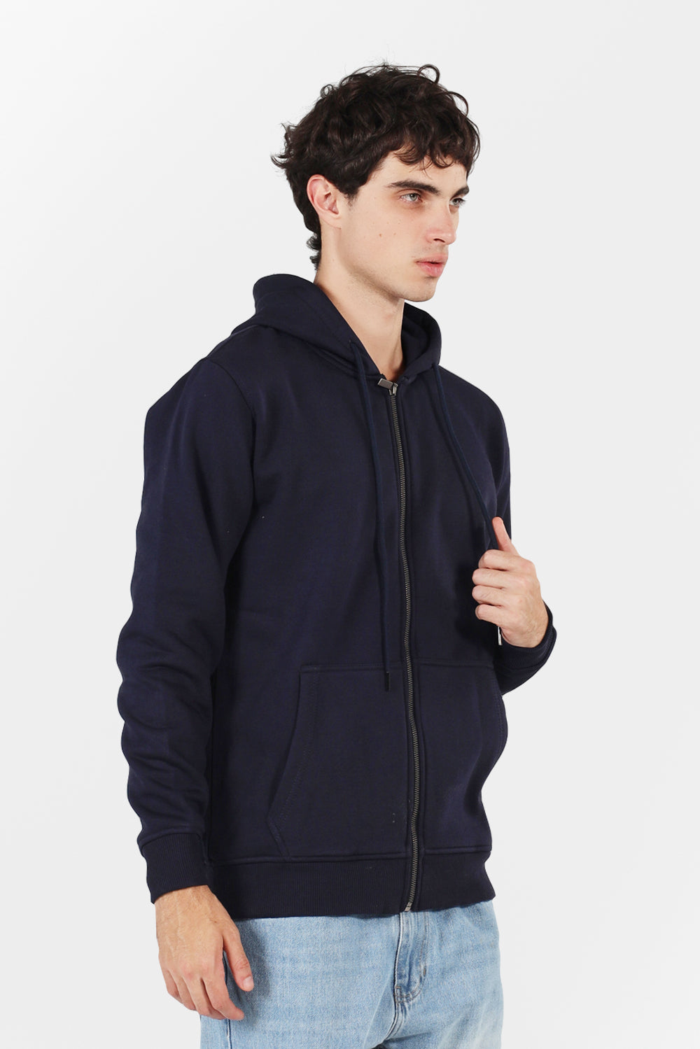 Full Zipper Hoodie Sweatshirt