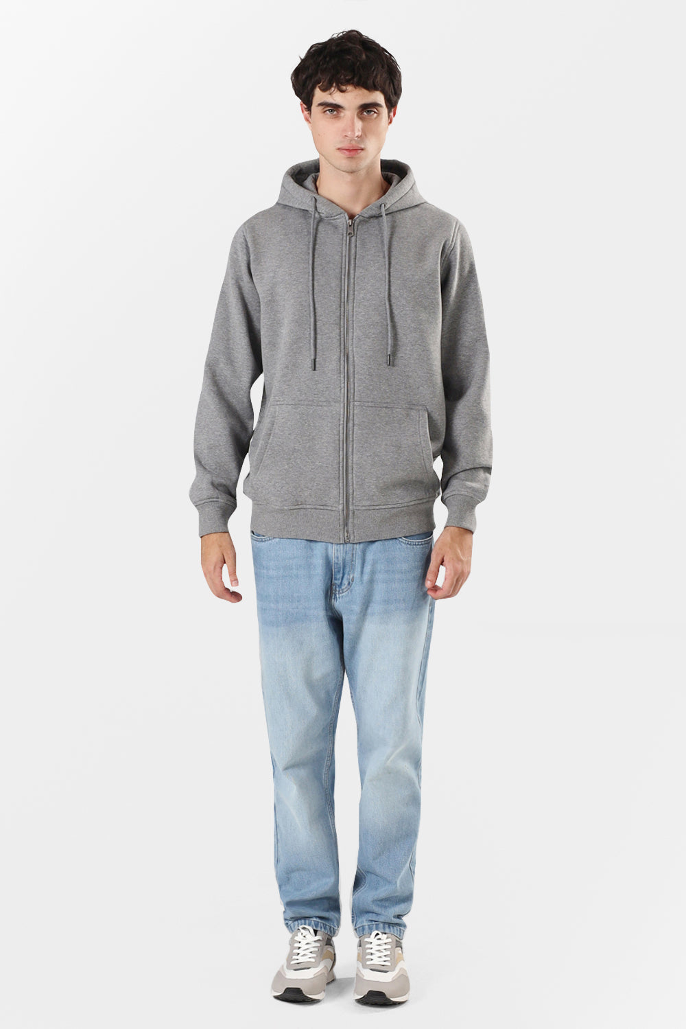 Full Zipper Hoodie Sweatshirt