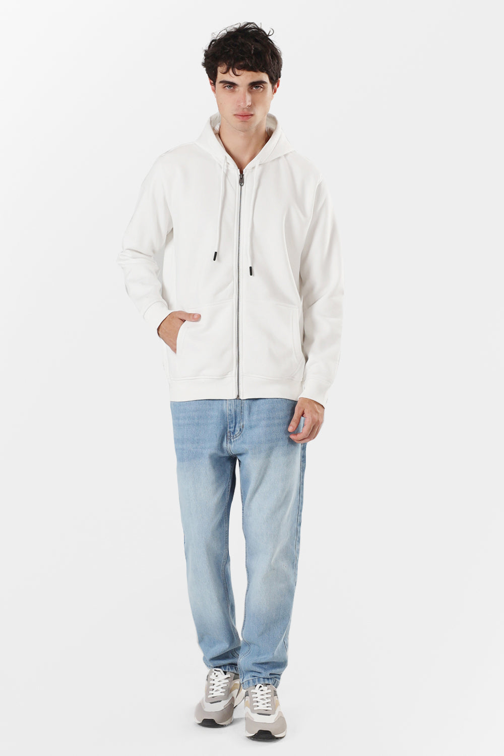 Full Zipper Hoodie Sweatshirt