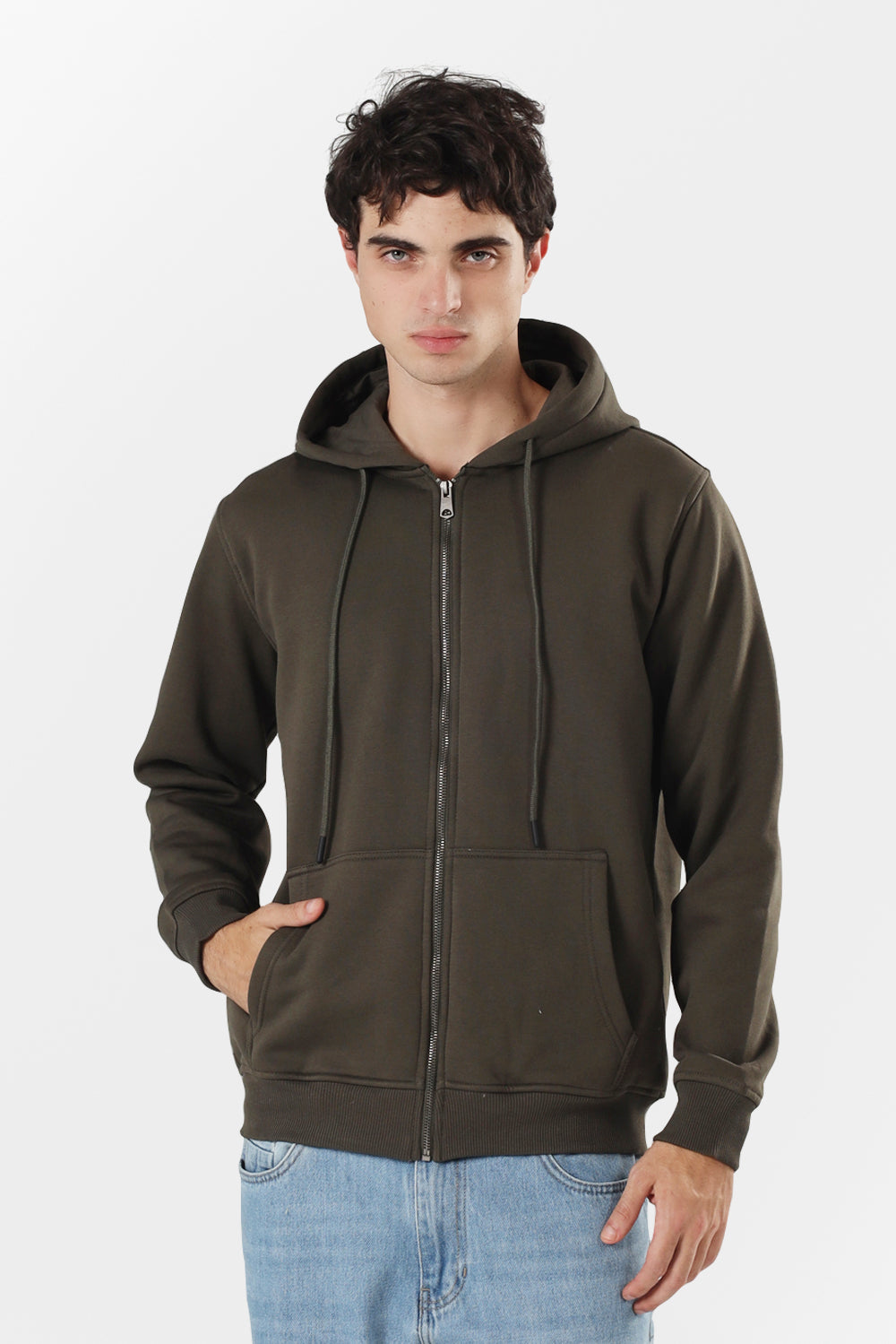 Full Zipper Hoodie Sweatshirt