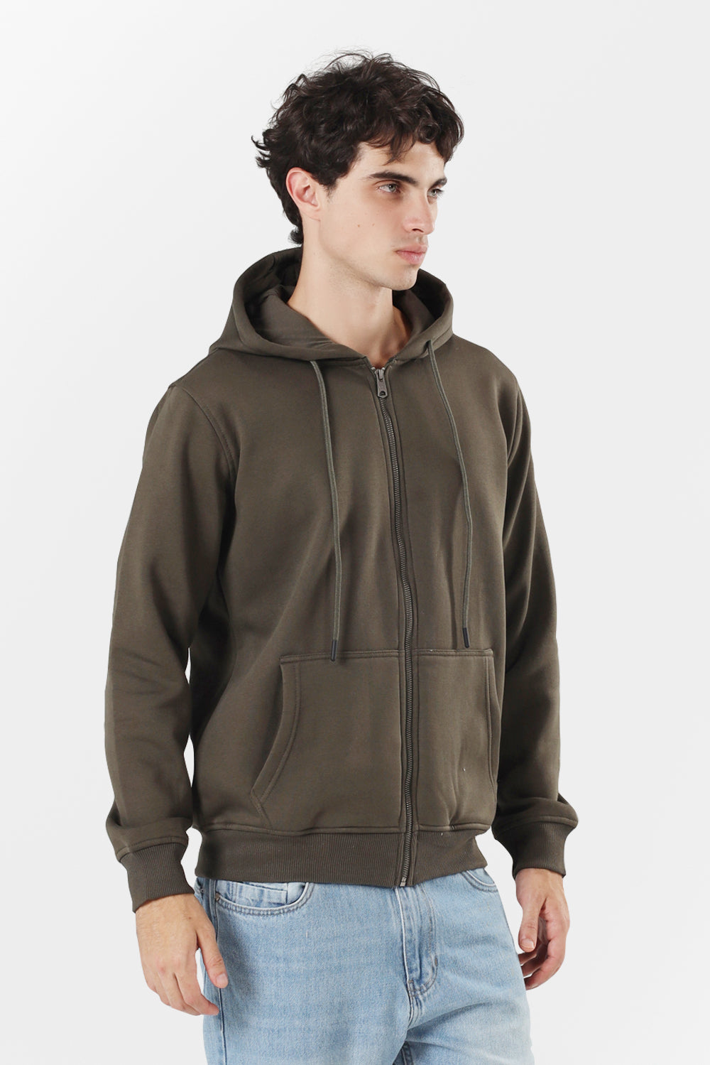 Full Zipper Hoodie Sweatshirt