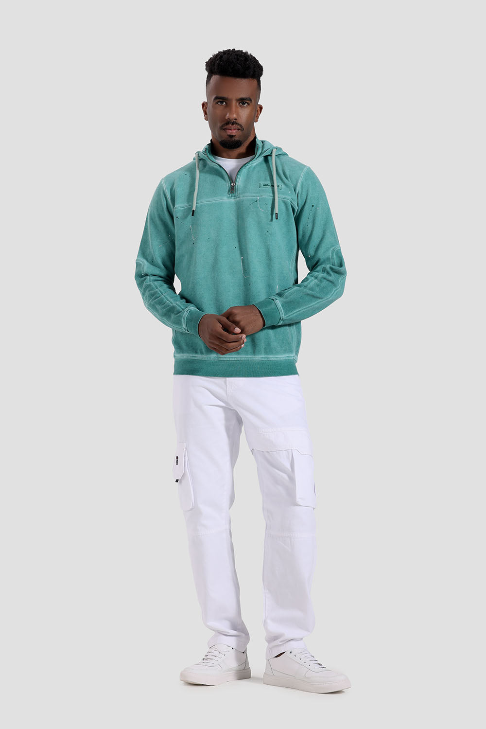 Green Hoodie Sweatshirt