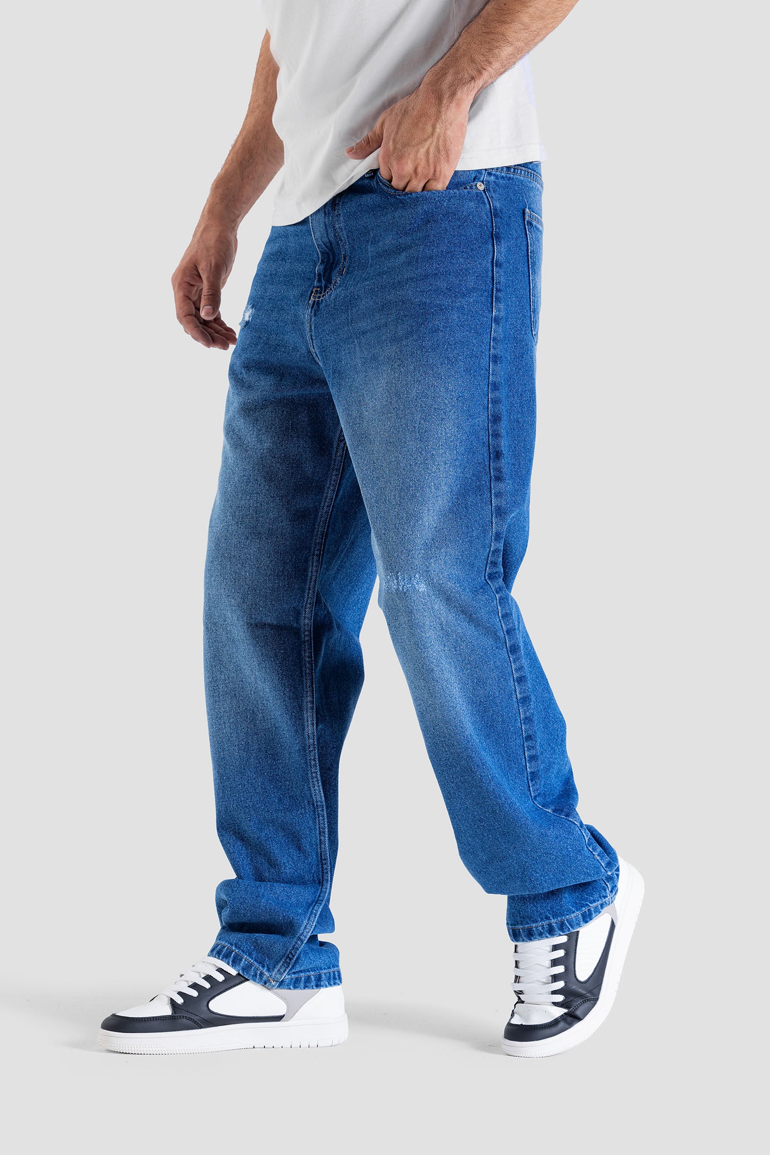 Wide Leg Denim Pant