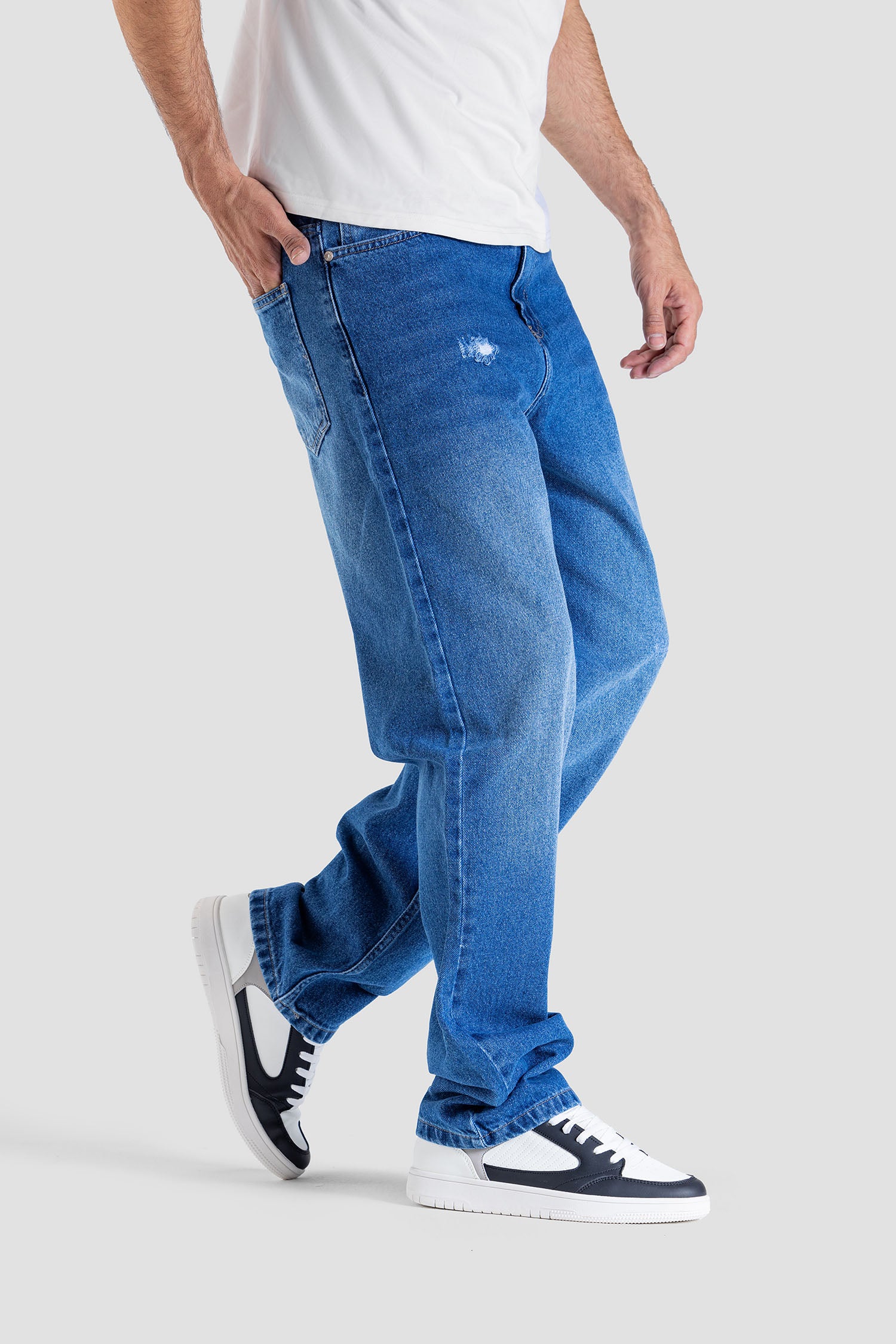 Wide Leg Denim Pant