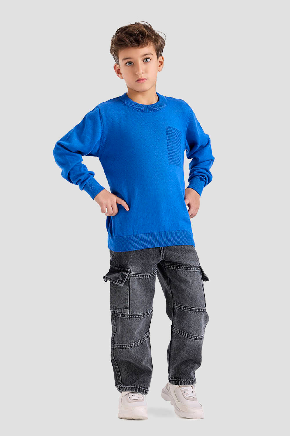 black checked over size shirt jacket