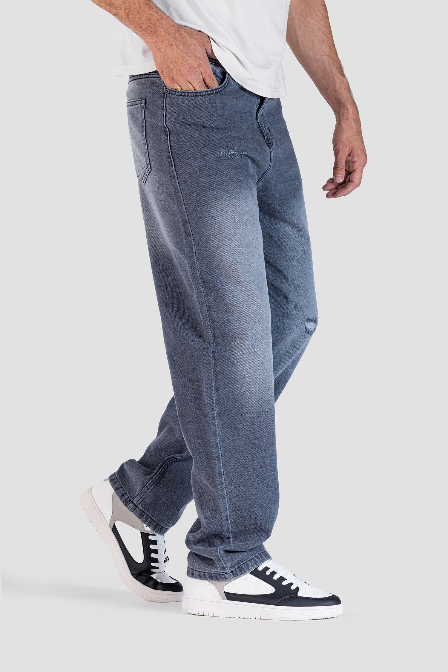 Wide Leg Denim Pant
