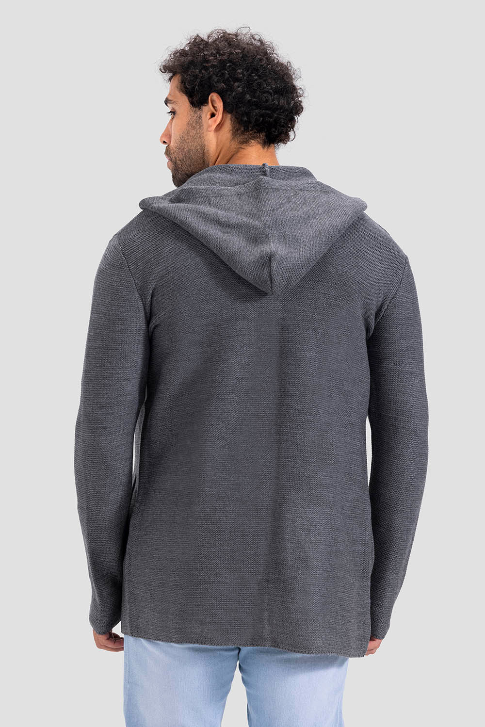 cardigan hoodie slim fit pullover