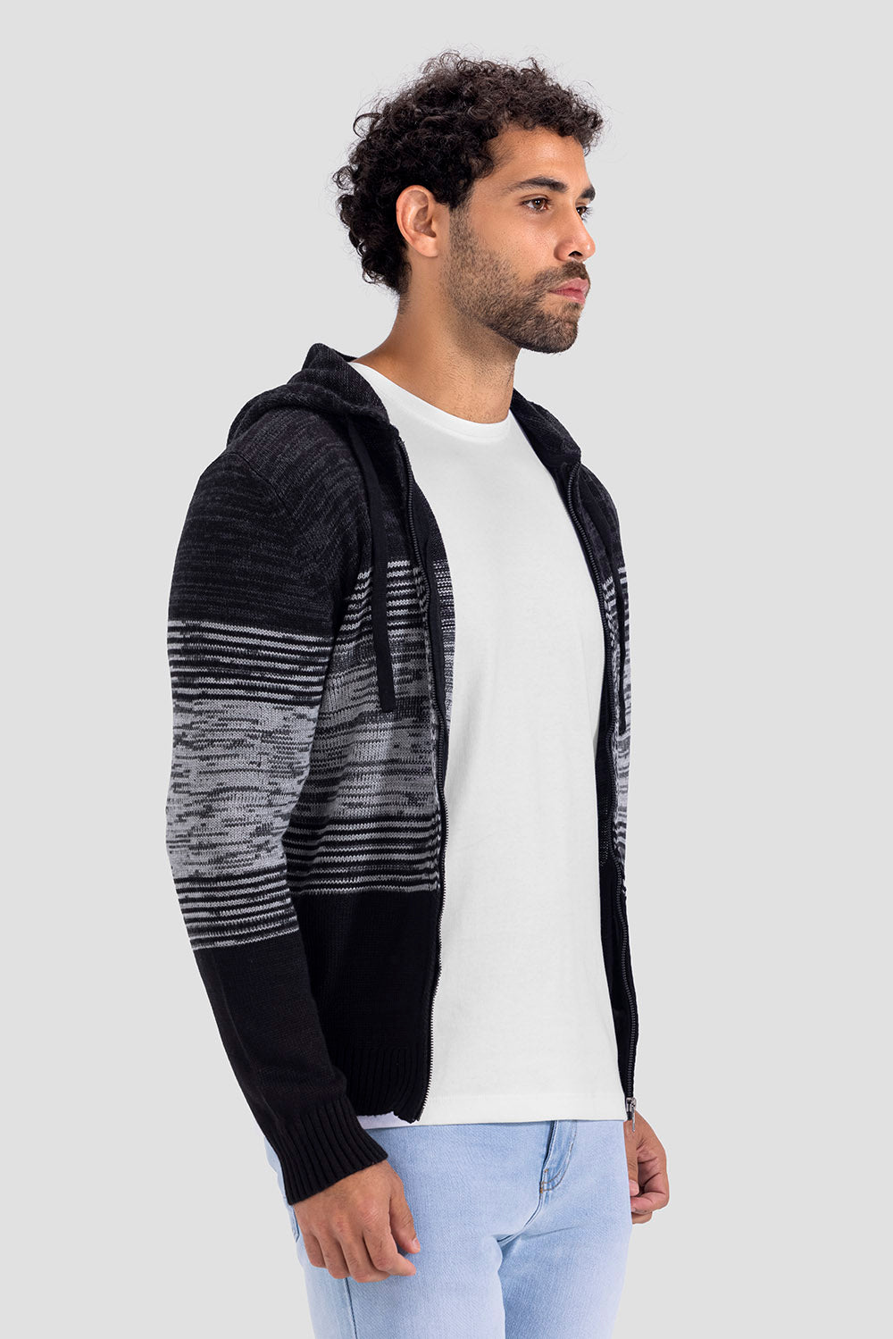 full zipper hoodie pullover