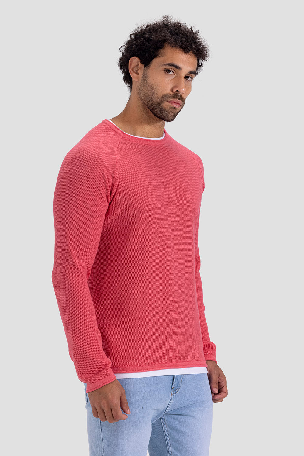 crew neck pullover