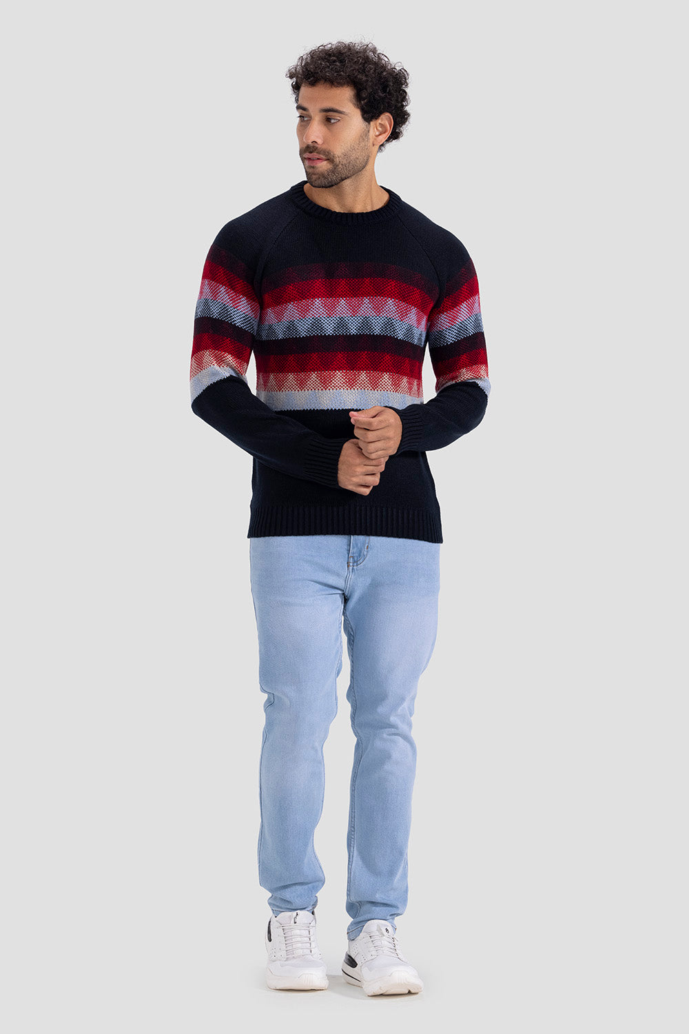 crew neck pullover