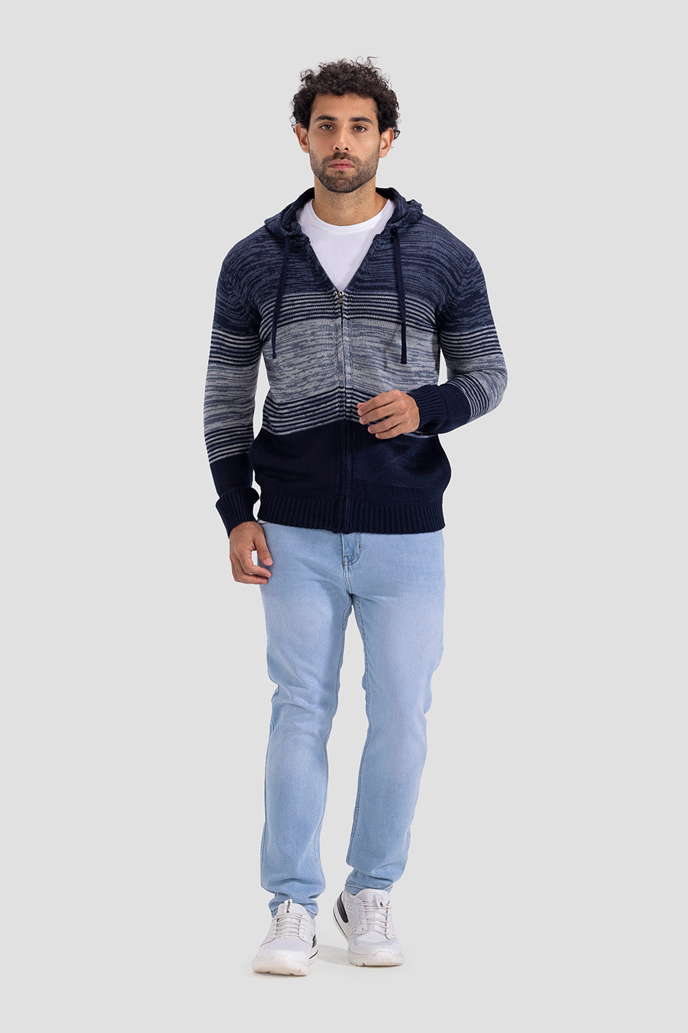 full zipper hoodie pullover