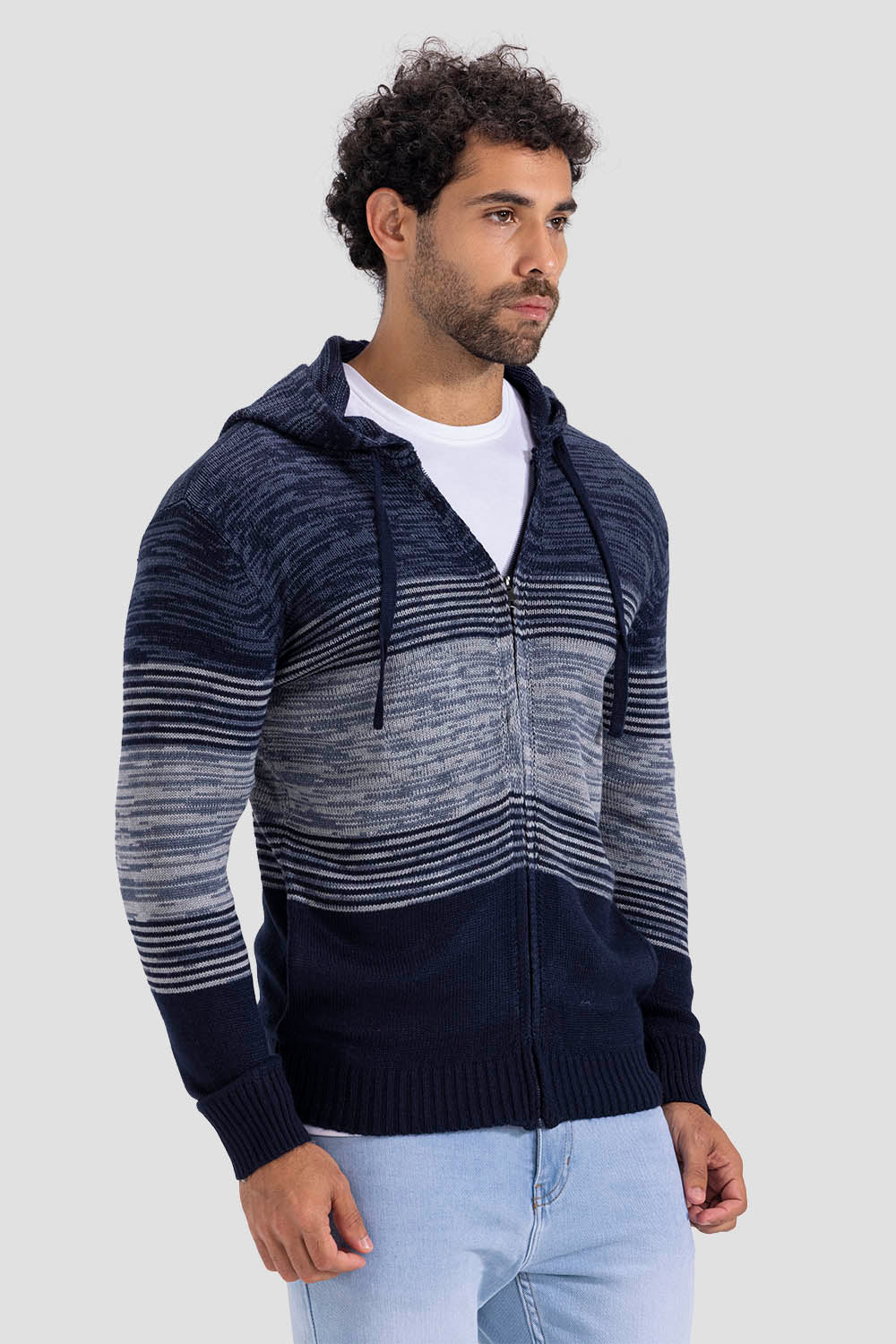 full zipper hoodie pullover