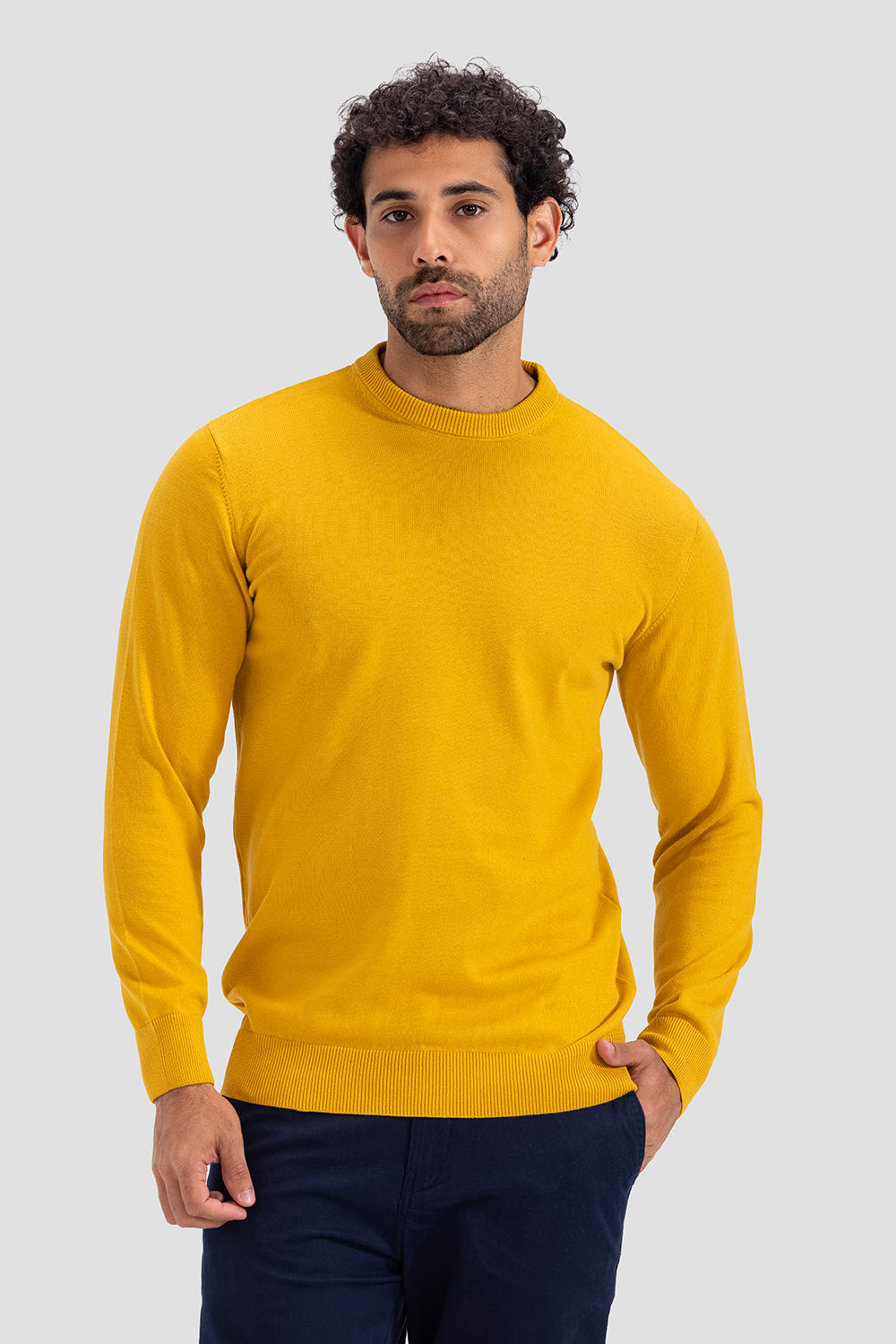 crew neck pullover
