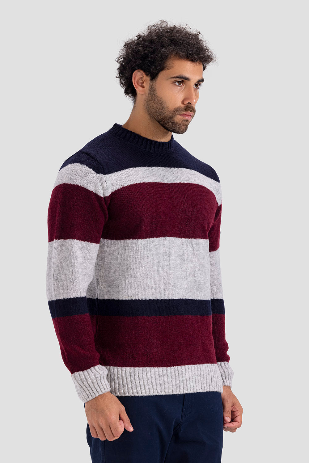 crew neck pullover