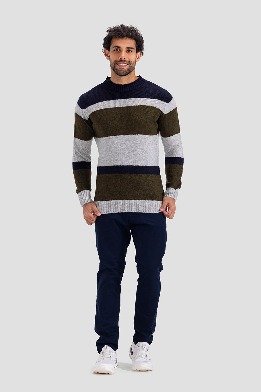 crew neck pullover