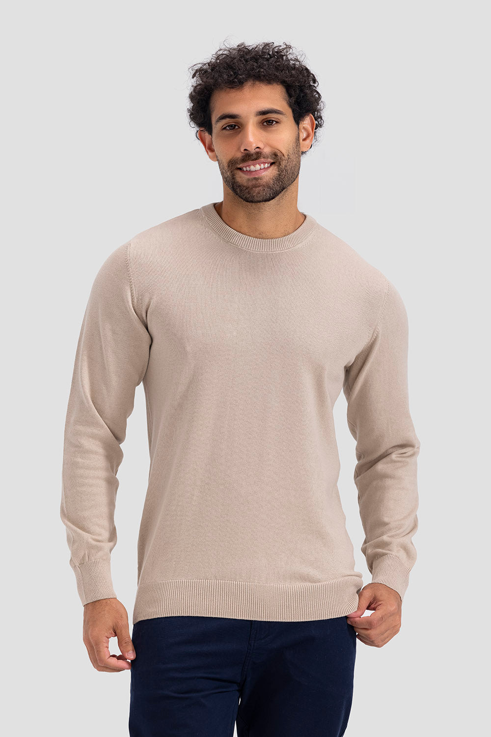 crew neck pullover