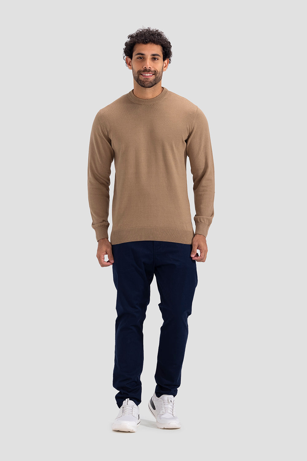 crew neck pullover