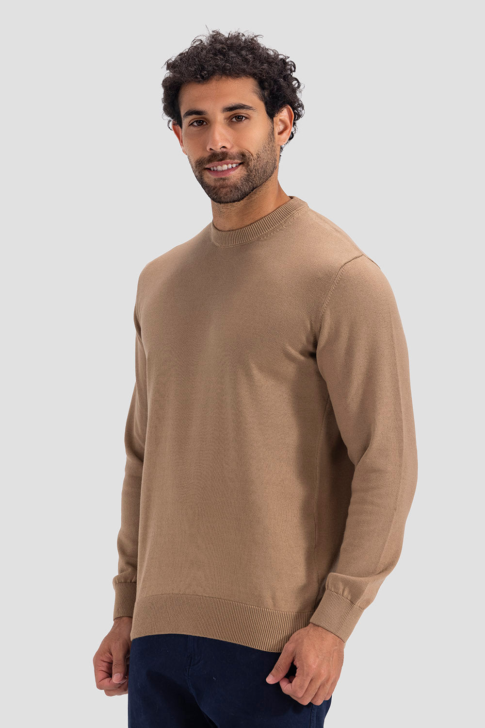 crew neck pullover