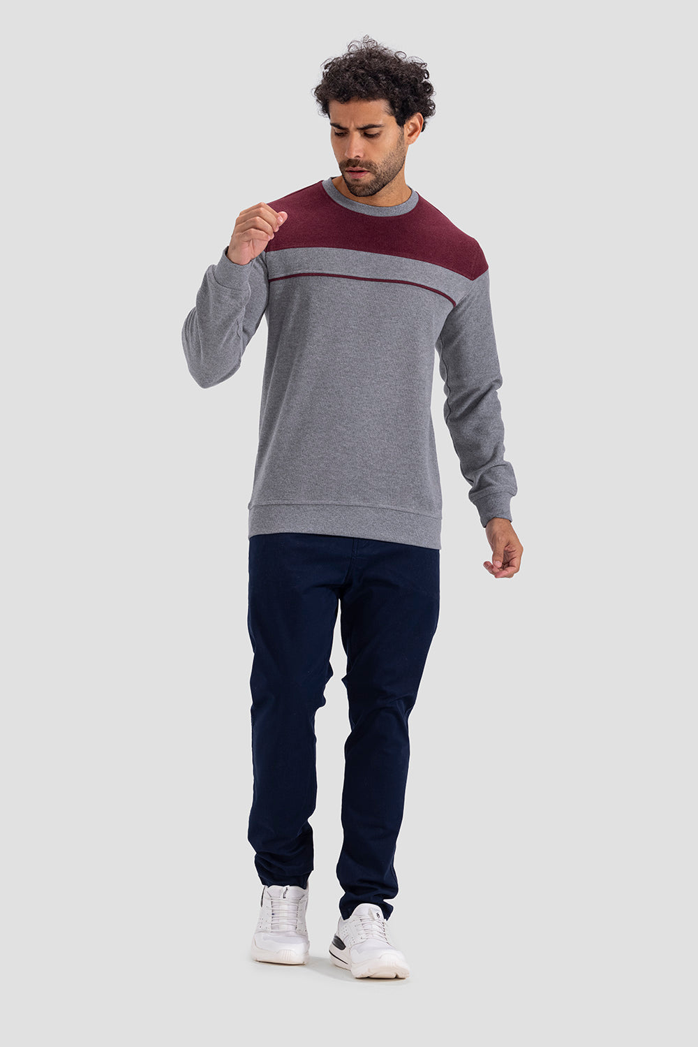 crew neck sweatshirt
