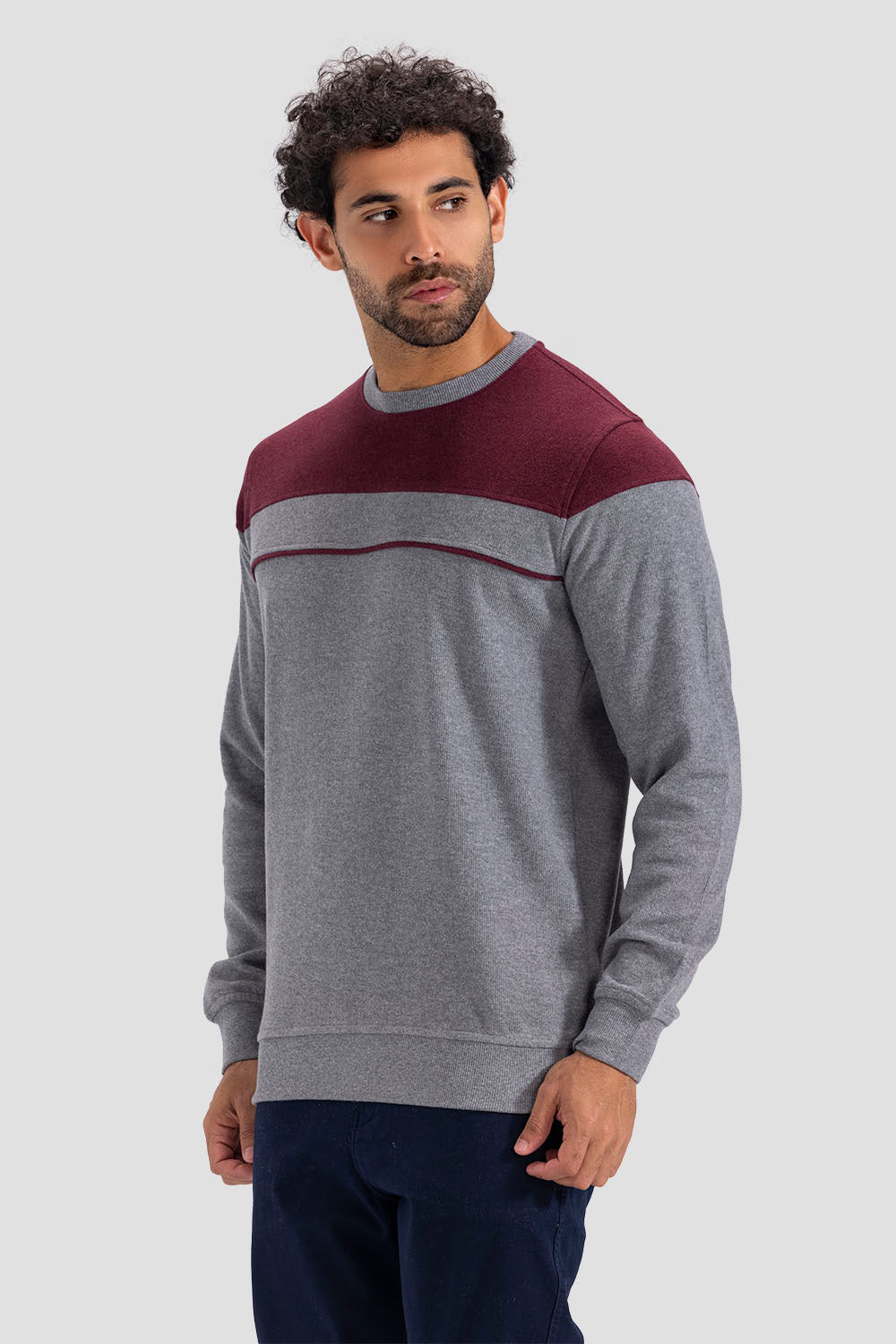 crew neck sweatshirt