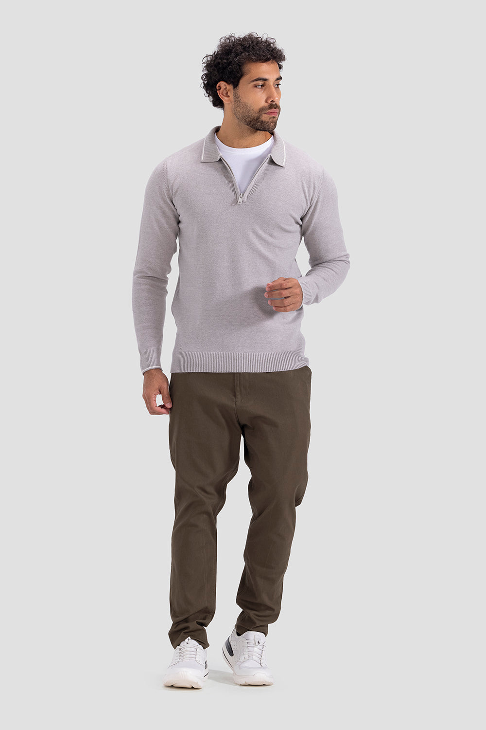 half zipper pullover