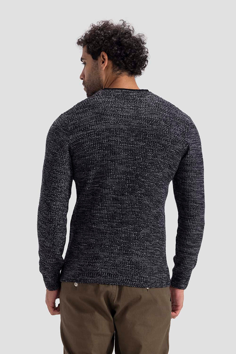 slim fit crew neck sweatshirt
