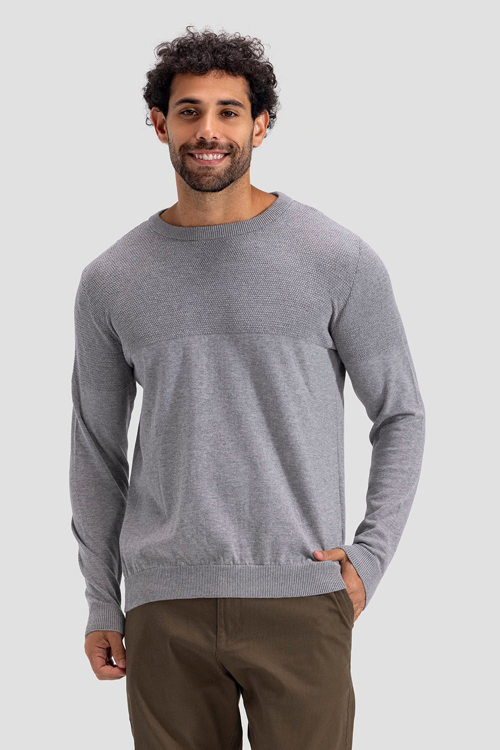 crew neck pullover