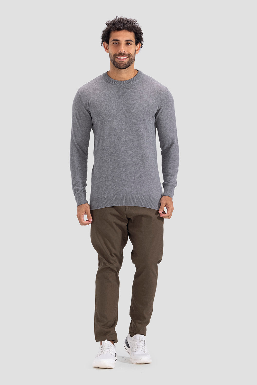 crew neck pullover