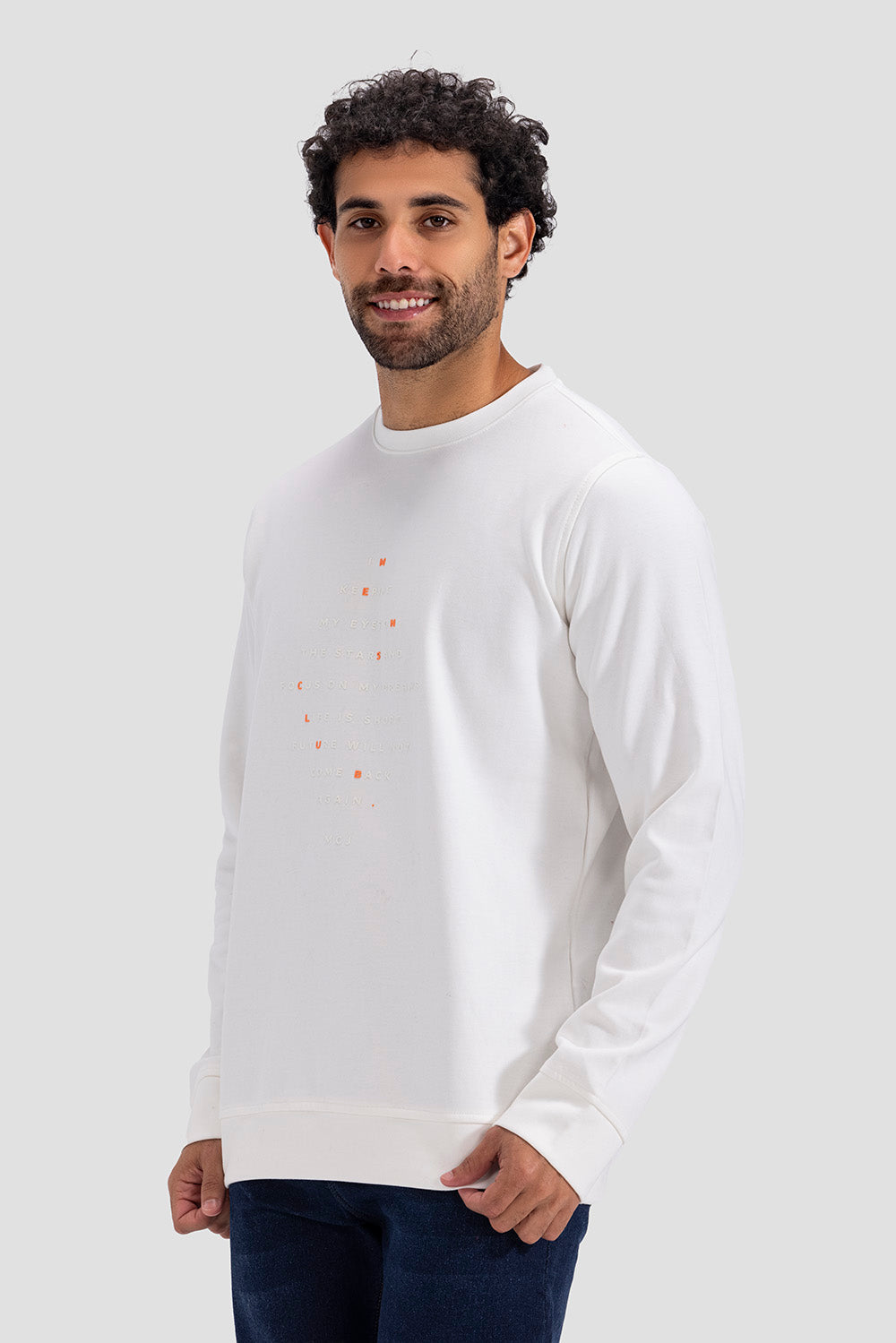 crew neck sweatshirt