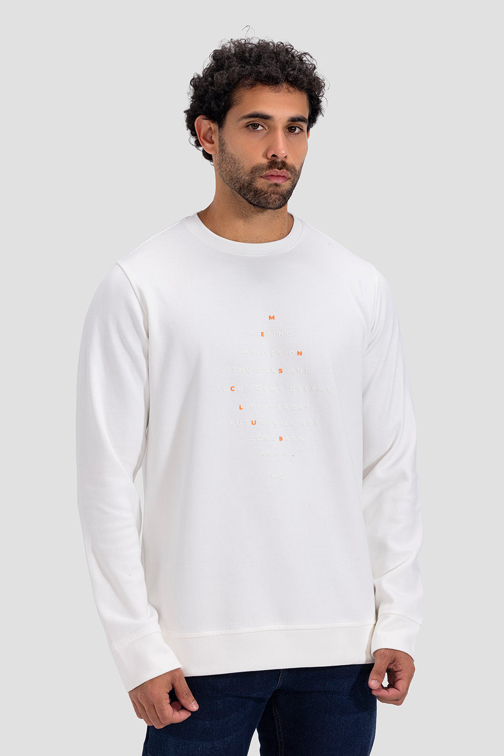 crew neck sweatshirt