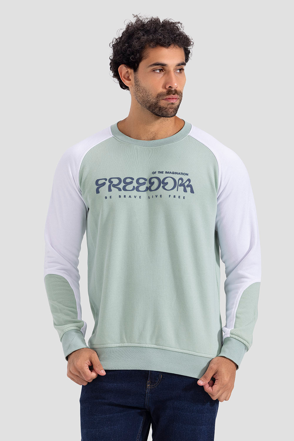 crew neck sweatshirt