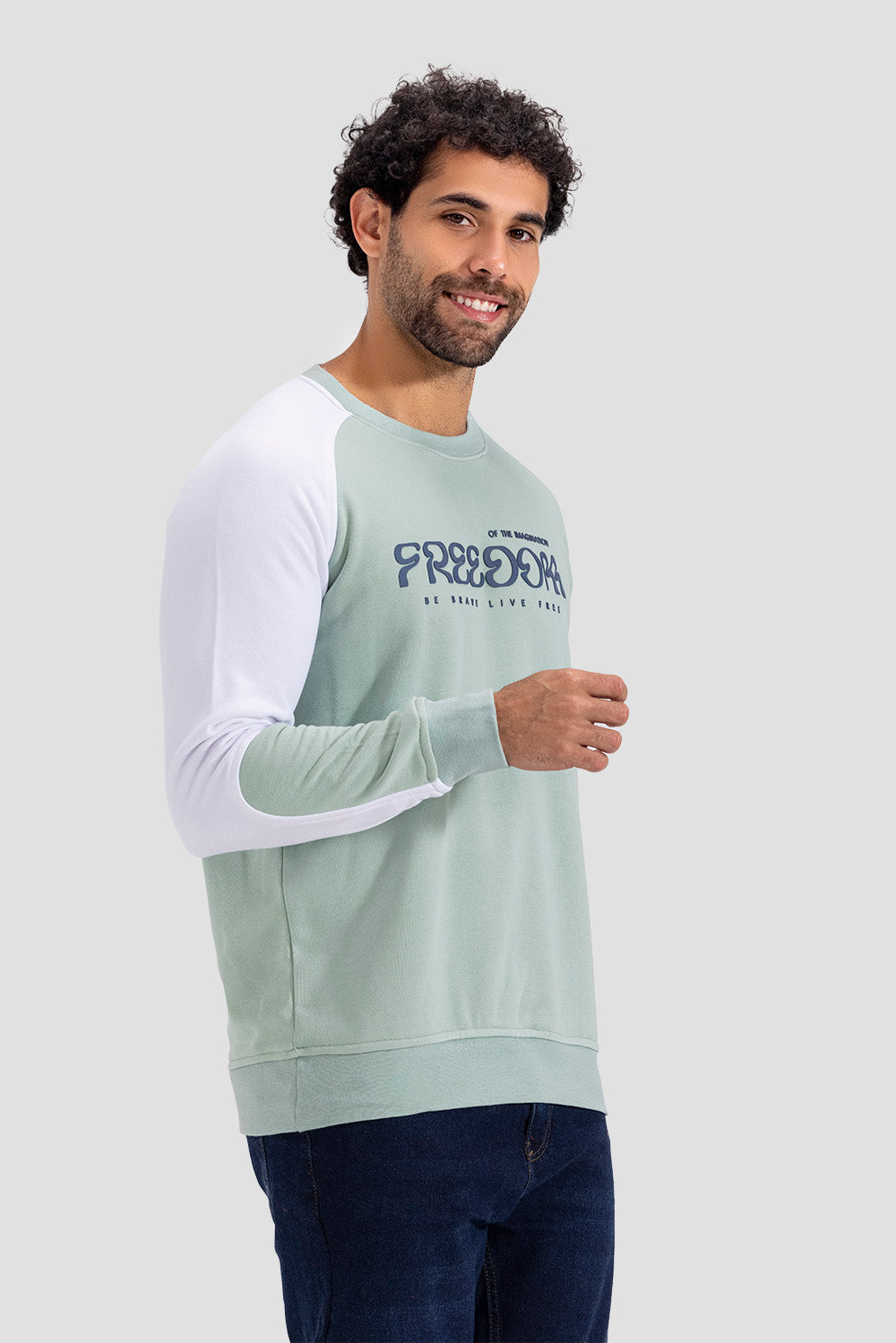 crew neck sweatshirt