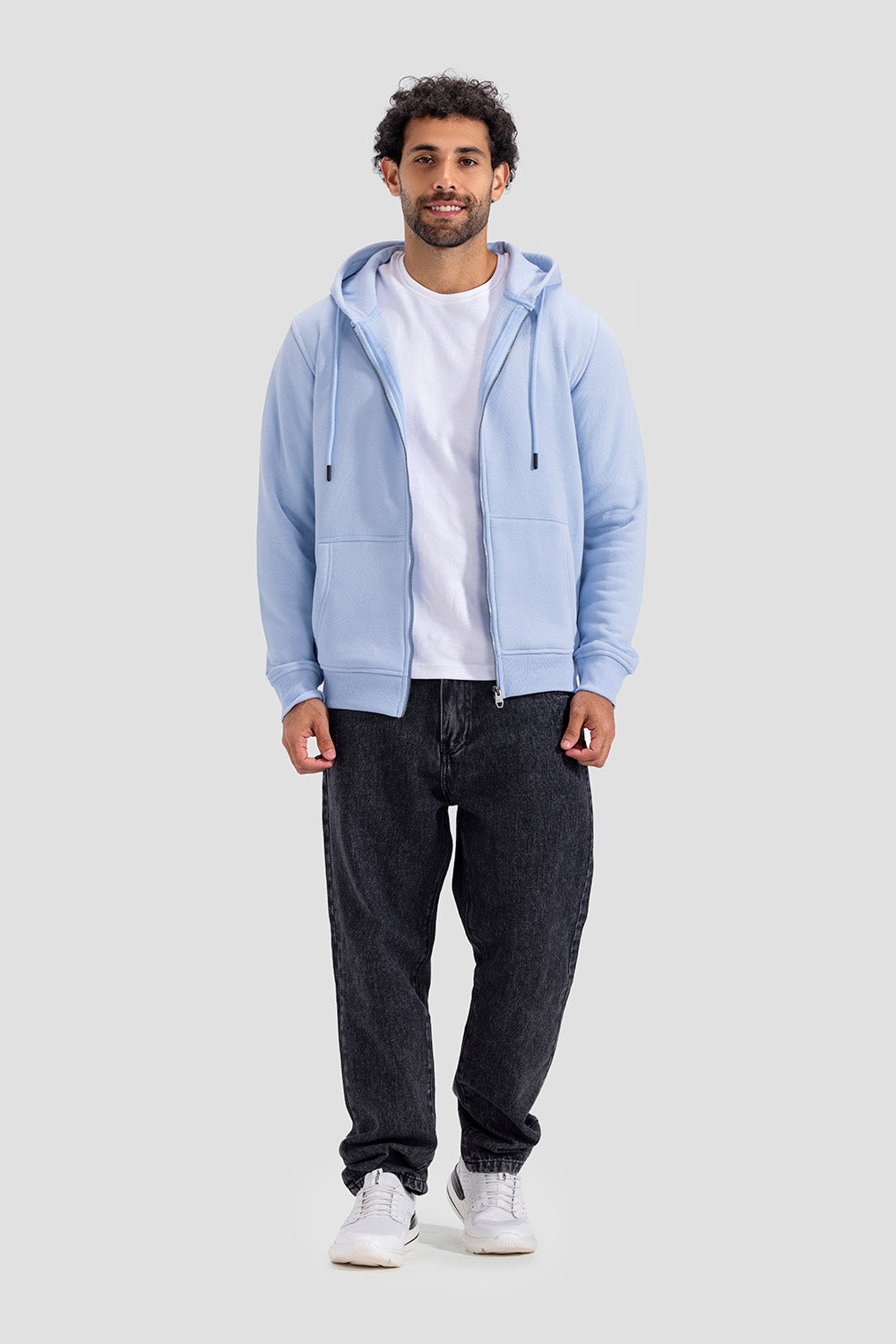 full zipper hoodie sweatshirt