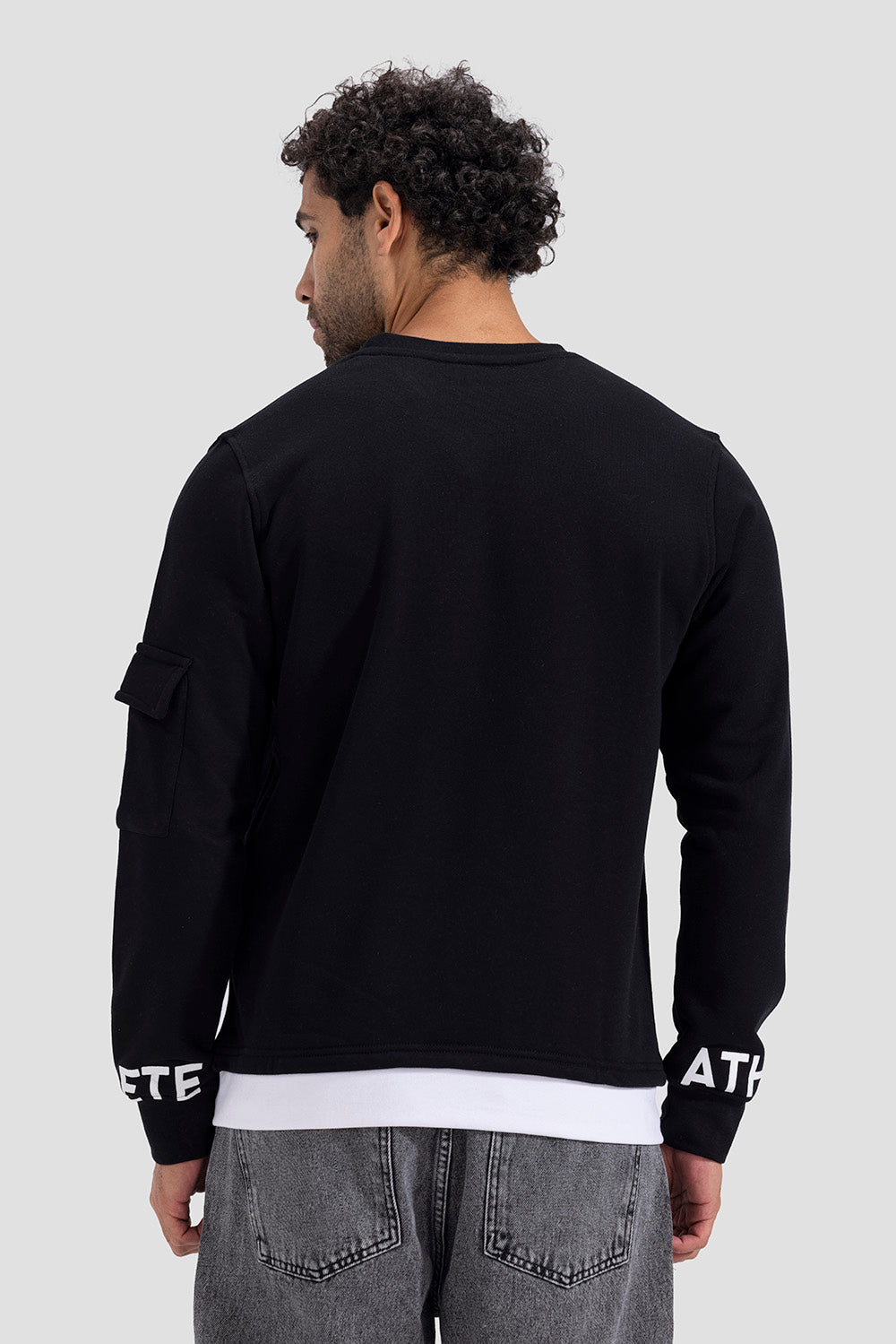 crew neck sweatshirt