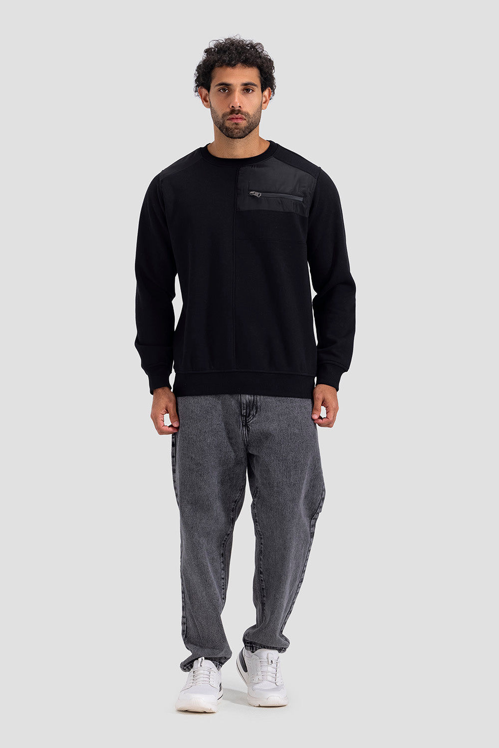 crew neck sweatshirt