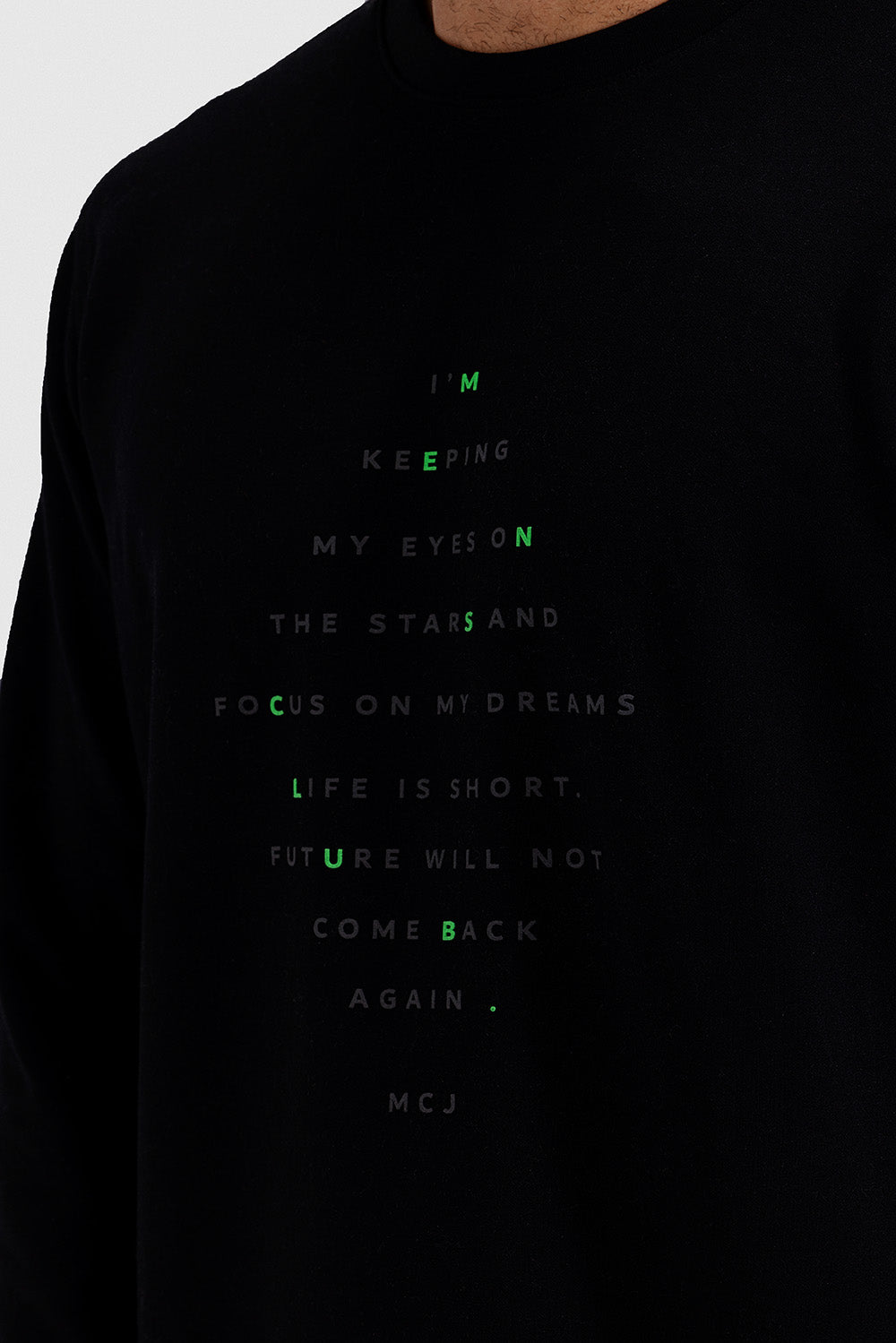 crew neck sweatshirt