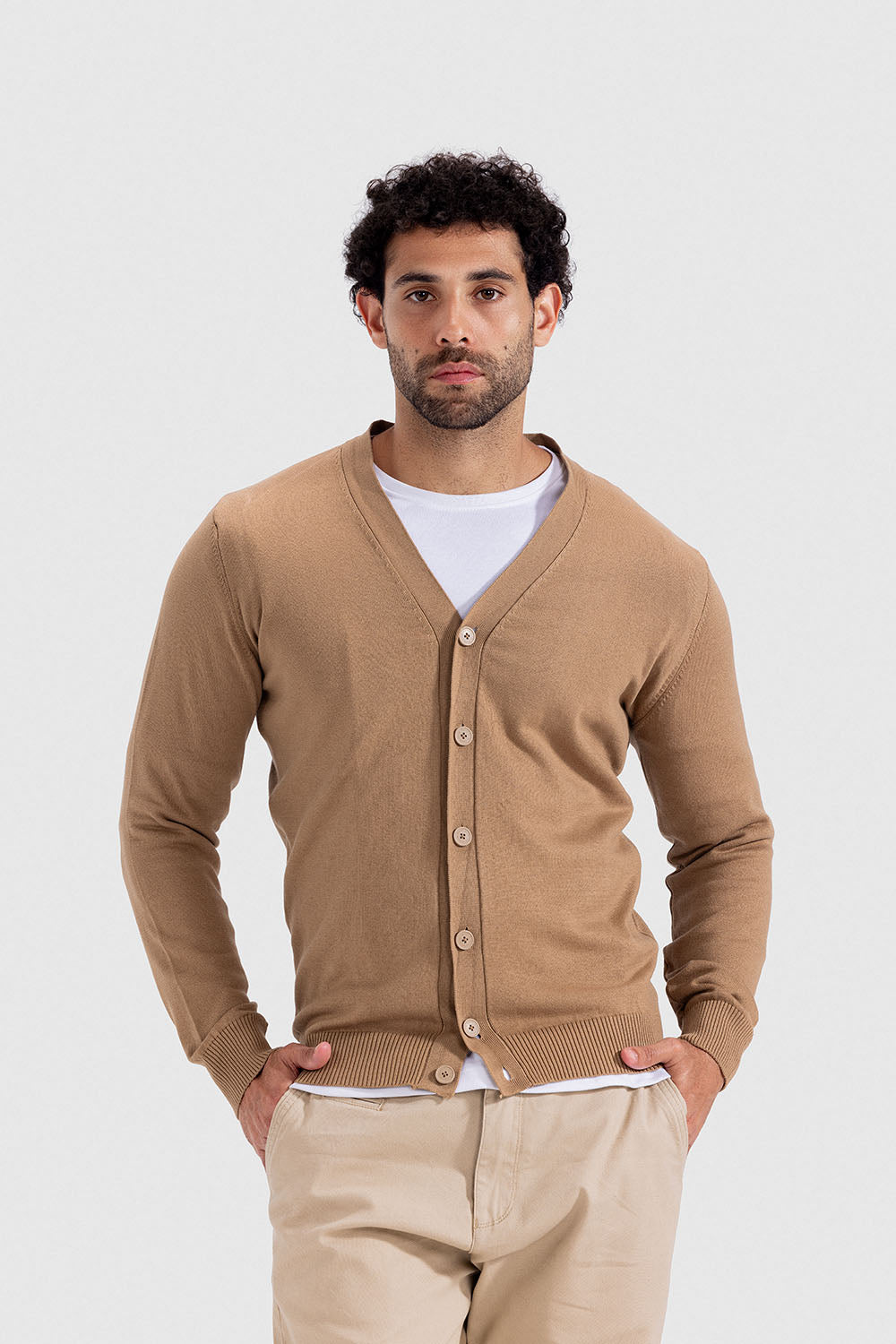 full botton pullover