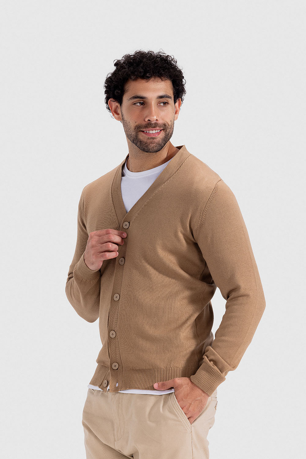 full botton pullover