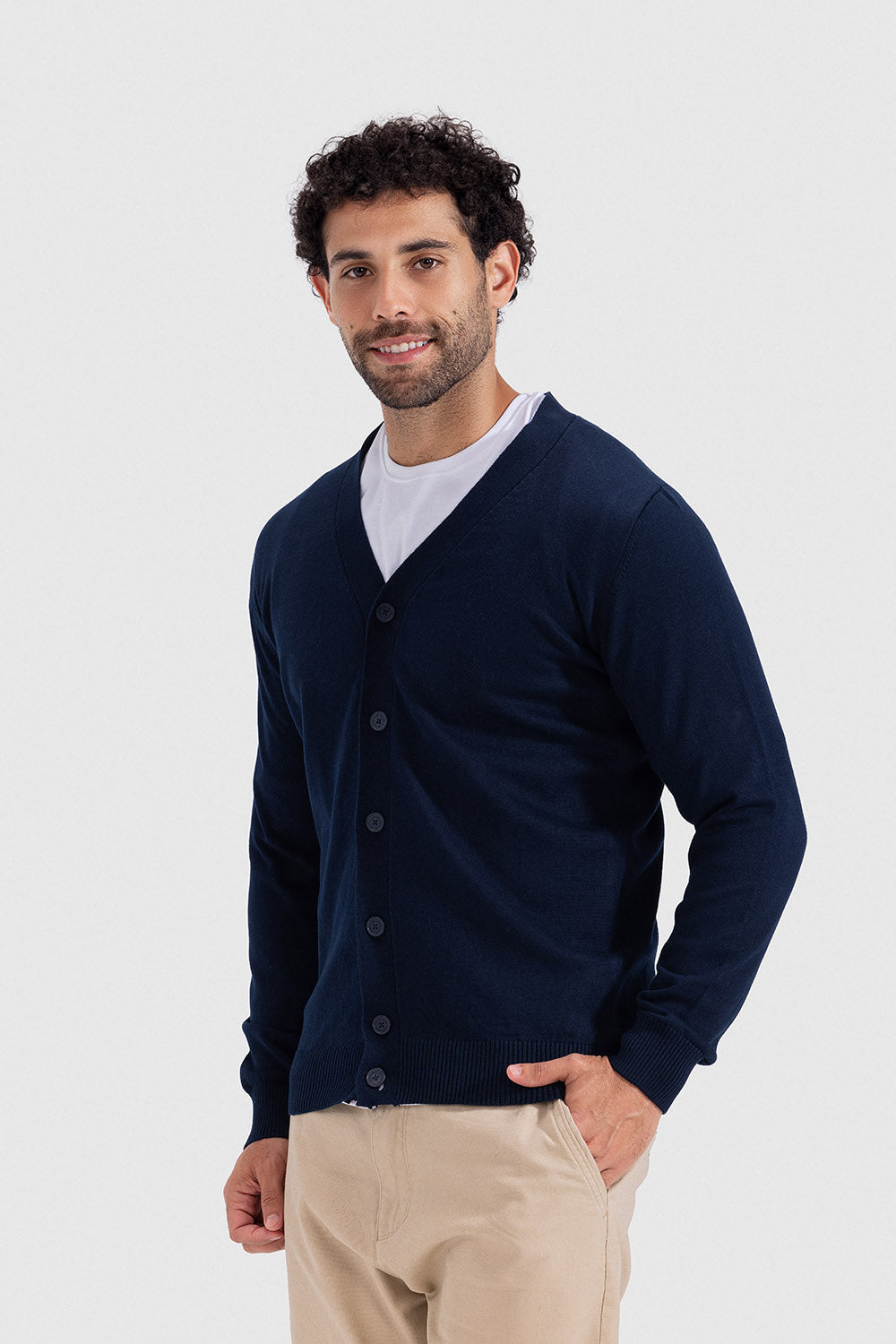 full botton pullover