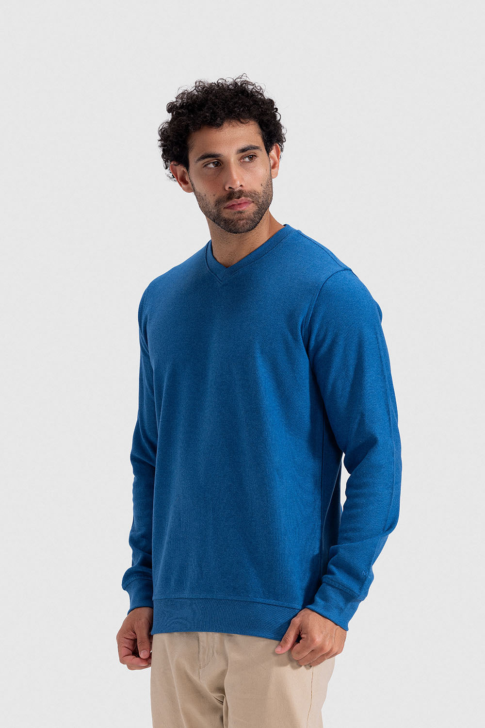 v neck sweatshirt