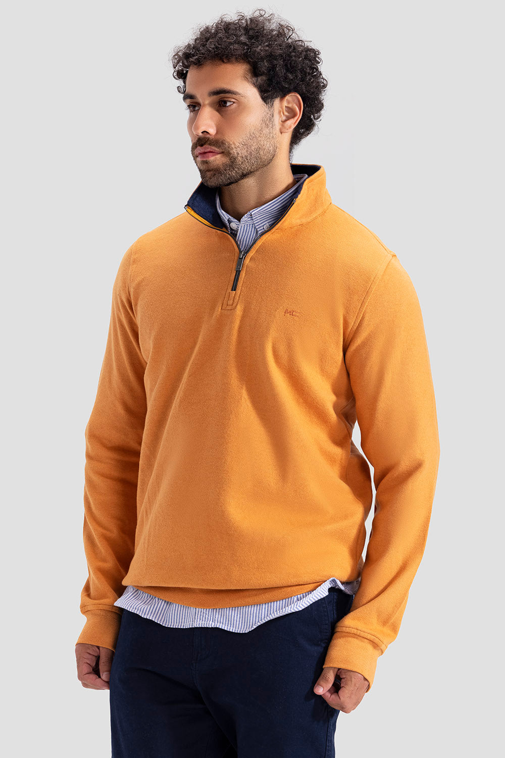 half zipper sweatshirt