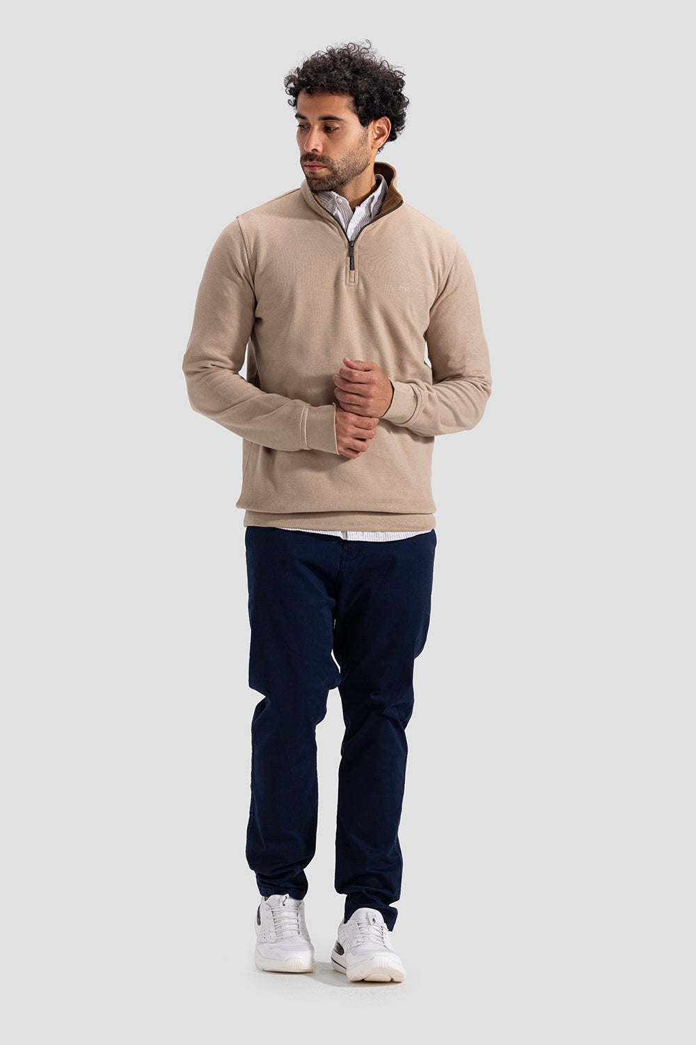 half zipper sweatshirt