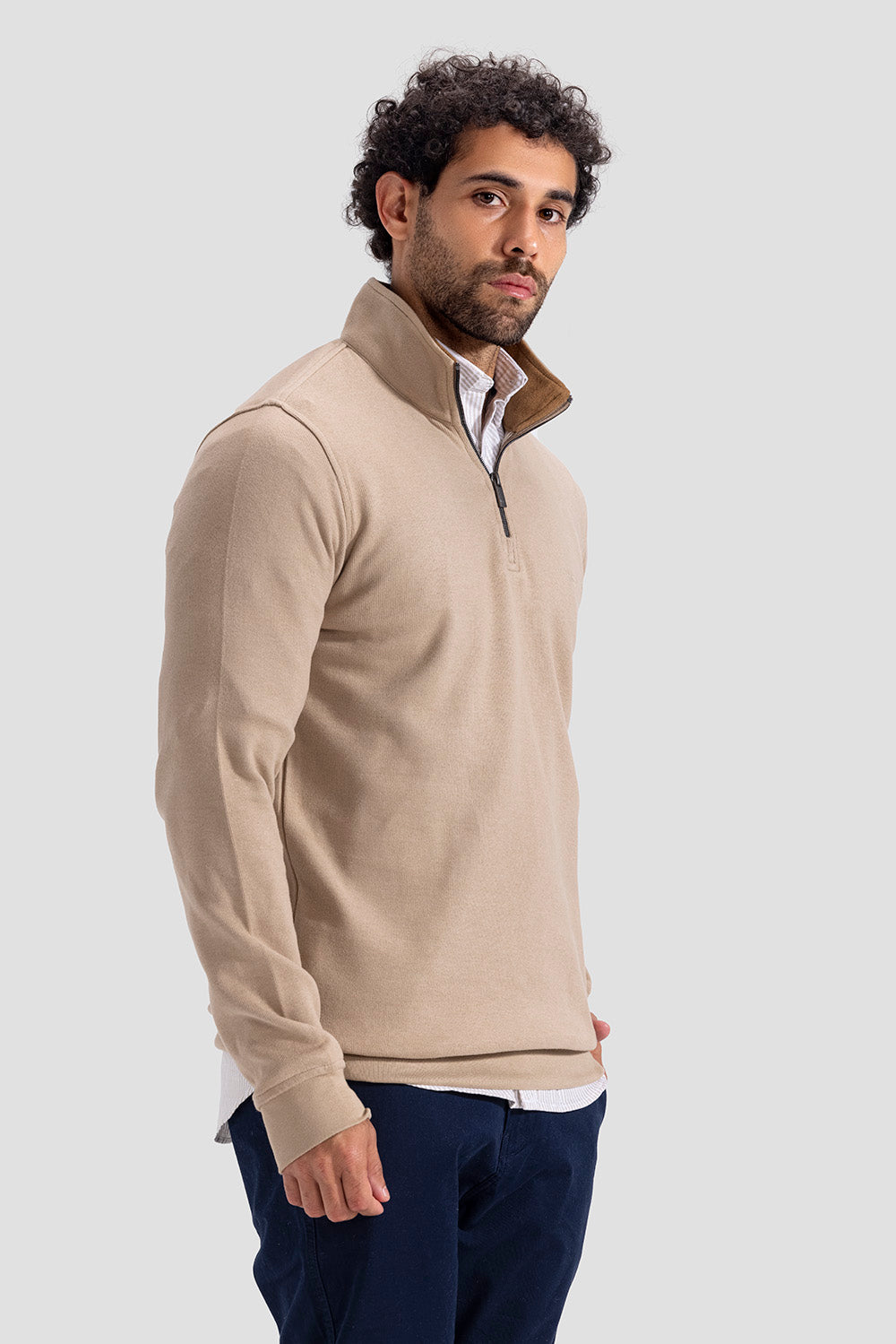 half zipper sweatshirt