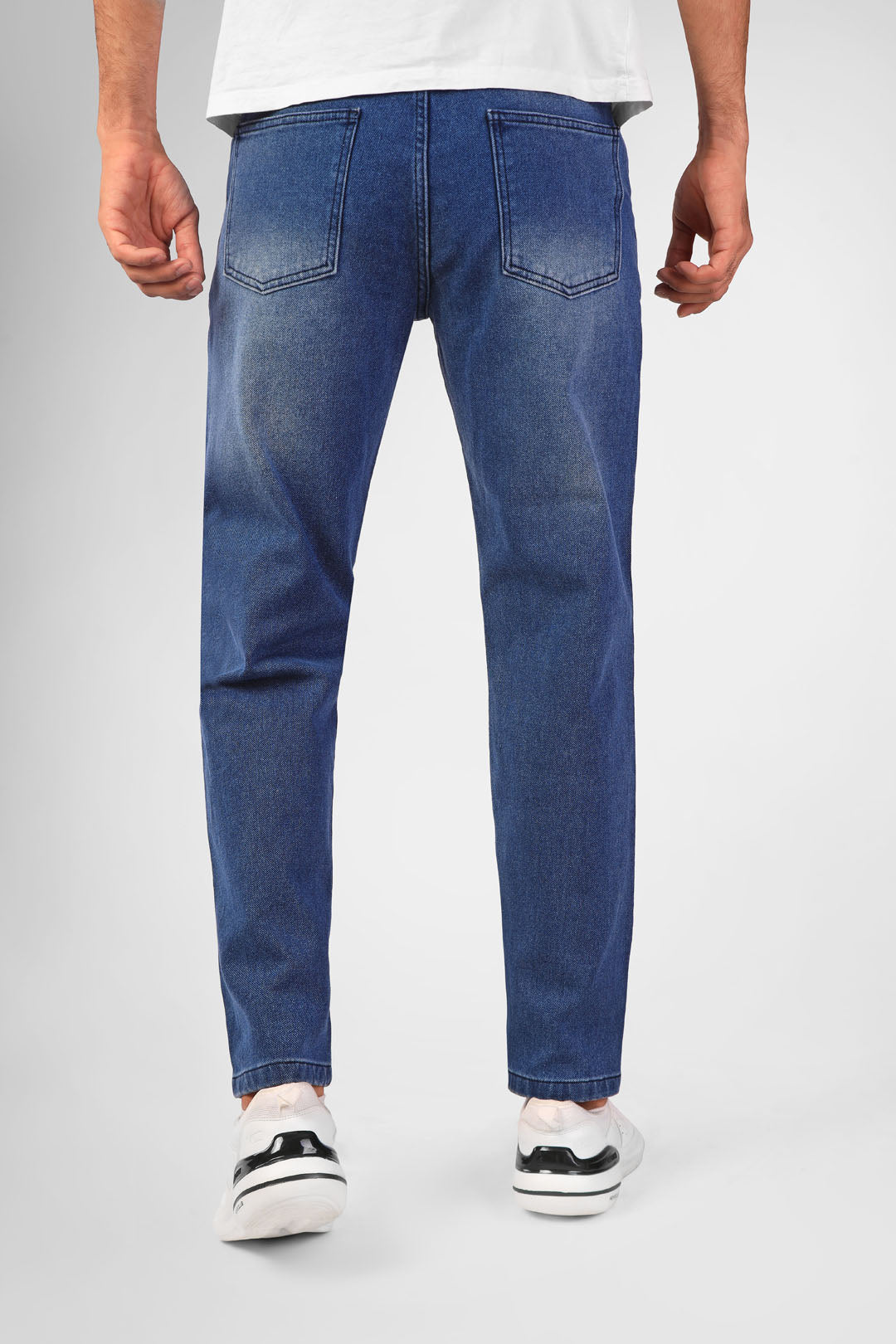 black slim fit denim