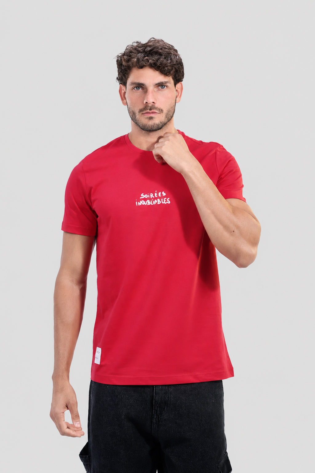 Crew Neck Printed T-Shirt