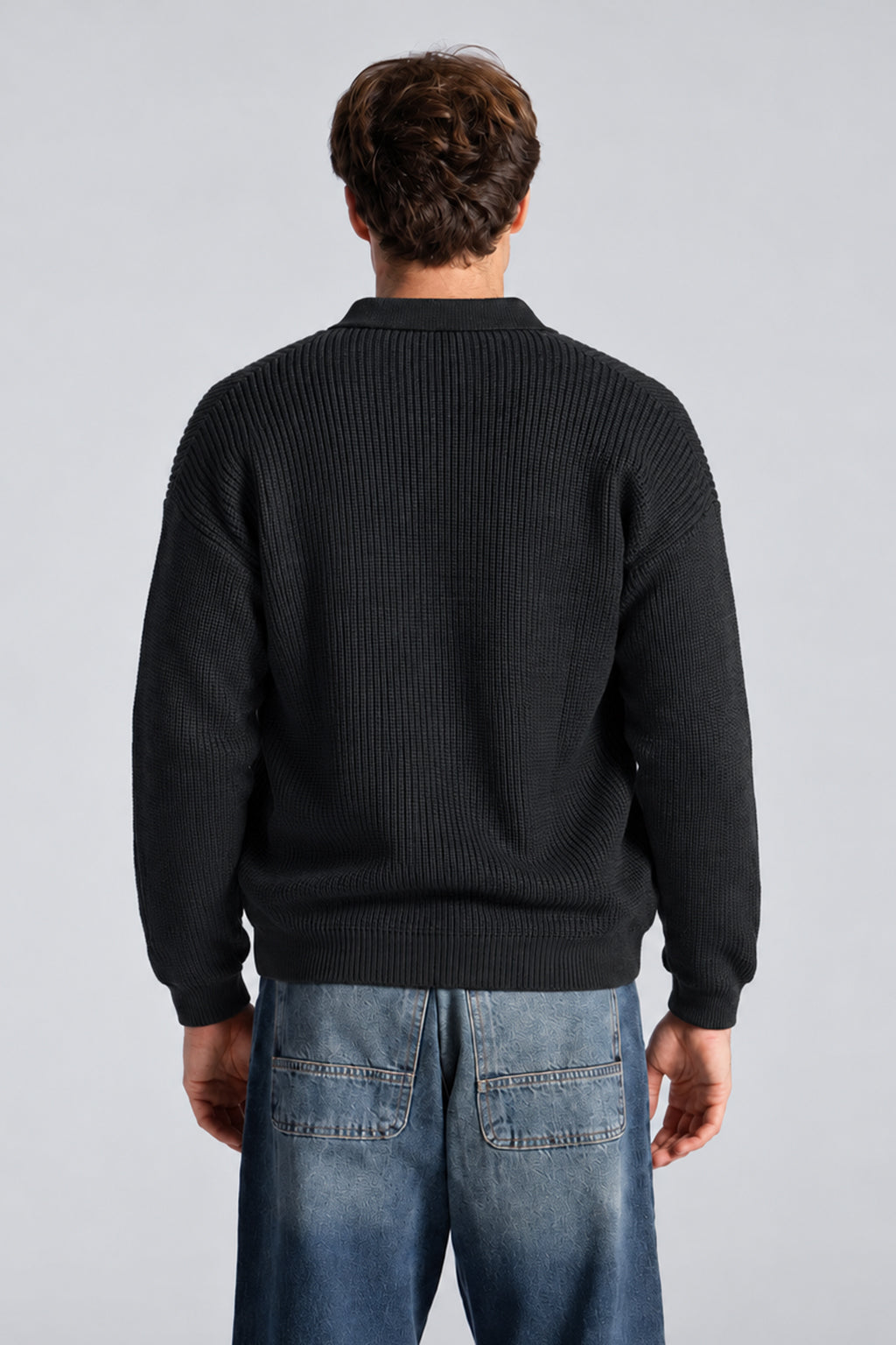 Box Fit Knitwear Cardigan Pullover