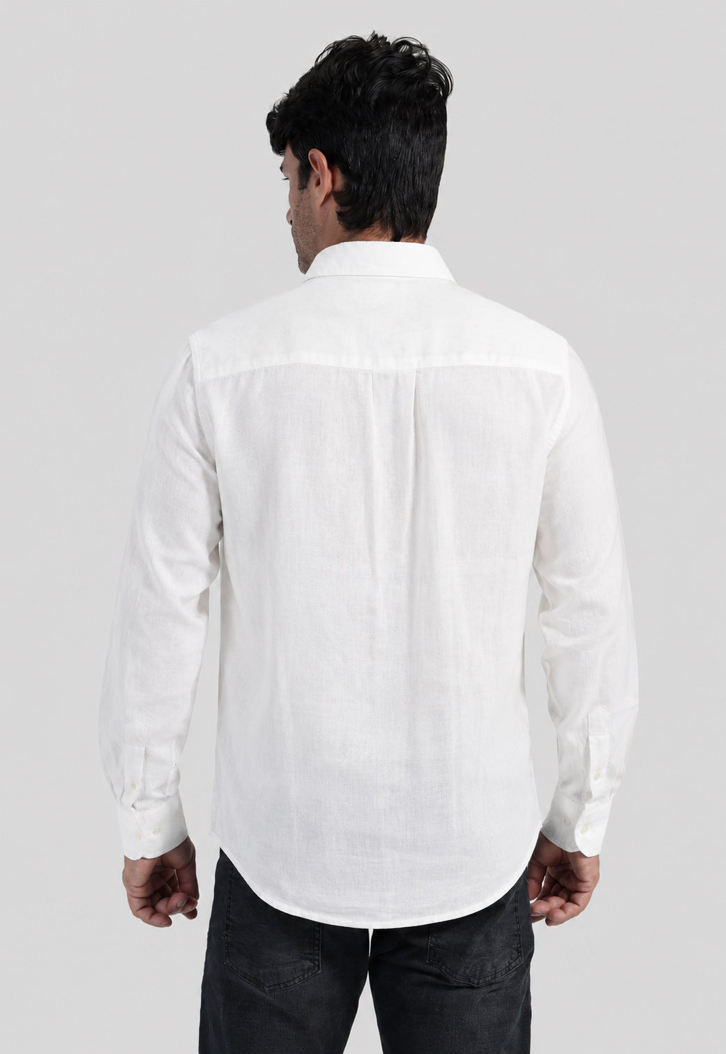 Slim Fit Solid Shirt